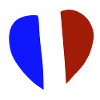 Frankreich Herz
