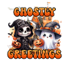 Halloween Enfants SALUTATIONS FANTOMATIQUES Drôle