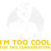 Bold Silhouette Slogan Tee