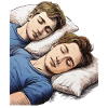MEN SLEEPING