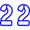 22 Number Symbol