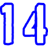 14 Number Symbol
