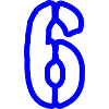 6 Number Symbol