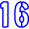 16 Number Symbol