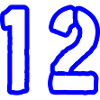 12 Number Symbol
