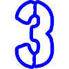 3 Number Symbol