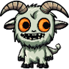 Mountain Goat Halloween Funny Zombie