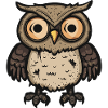 Owl Halloween Funny Zombie