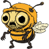 Bee Halloween Funny Zombie