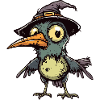 Hummingbird Bird Halloween Funny Zombie