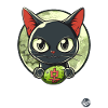 Japanese Gray Cat