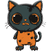 Cat Halloween Zombie