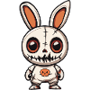 Lapin Halloween Zombie