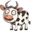 Cow Halloween Zombie