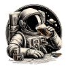 Astronaute Ours Spacebar Cadeau