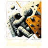 Bouldering Astronaut Spaceman Gift