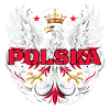 Polen Polska Polsk Rød Hvid Ørn Krone Begavet