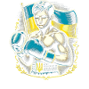Ukrainian boxer Patriotic boxer