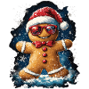 Christmas Motif Gingerbread Man