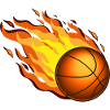 Burning Basketball