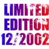 22e anniversaire Edition limitée 12/2002