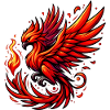 Phénix rouge