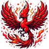 Phénix rouge