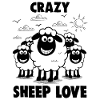 Funny Sheep Crazy Sheep Love