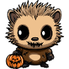 Igel Halloween Zombie