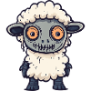 Sheep Halloween Zombie