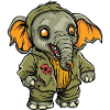 Mammoth Halloween Zombie