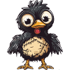 Rooster Halloween Zombie