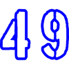 49 Number Symbol