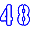 48 Number Symbol