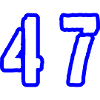 47 Number Symbol