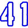 41 Symbole numérique