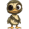 Duck Halloween Funny Zombie