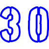 Symbole de 30 chiffres
