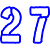 27 Number Symbol