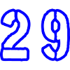 29 Number Symbol