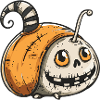 Snail Halloween Funny Zombie