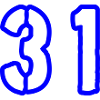 31 Symbole numérique