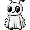Ant Halloween Comic Ghost