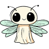 Dragonfly Halloween Comic Ghost