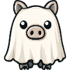 Cochon HalloweenSanglier fantôme