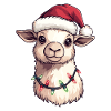Alpaca Christmas