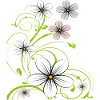 Floral tendril floral