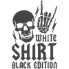 White Shirt Black Edition