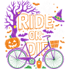Halloween Bike Ride Spirit Design