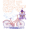 Ghostly Bicycle Ride Halloween Design